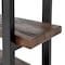 Alaterre Furniture Pomona Metal and Wood 2-Shelf End Table AMBA0220 - alternate 4
